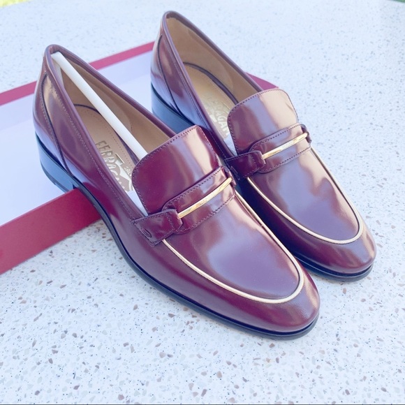 NIB Salvatore Ferragamo 2-tone Leather Moccasin - Picture 2 of 6